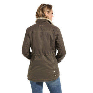 Ariat Women's REAL Grizzly Jacket, Banyan Bark