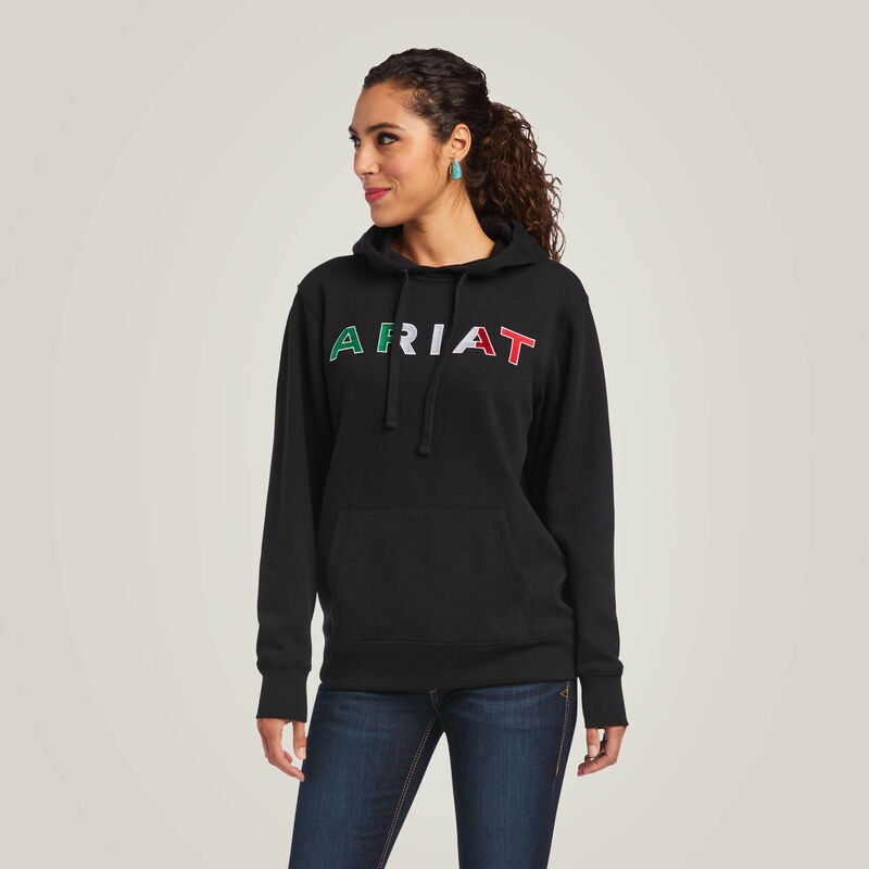 Ariat Women's Mexico Hoodie, Black