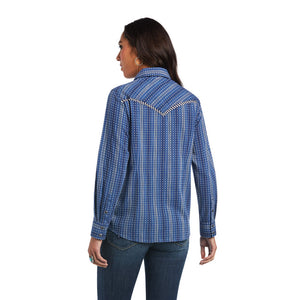 Ariat Women's REAL Darling Shirt, Chambray Dobby