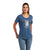 Ariat Women's Ariat Moo SA T-Shirt, Sailor Blue Heather