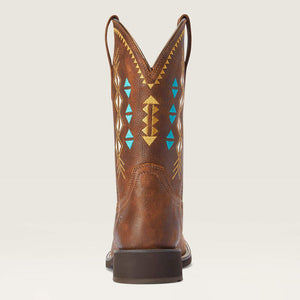 Ariat Women's Delilah Deco Western Boot, Copper Kettle