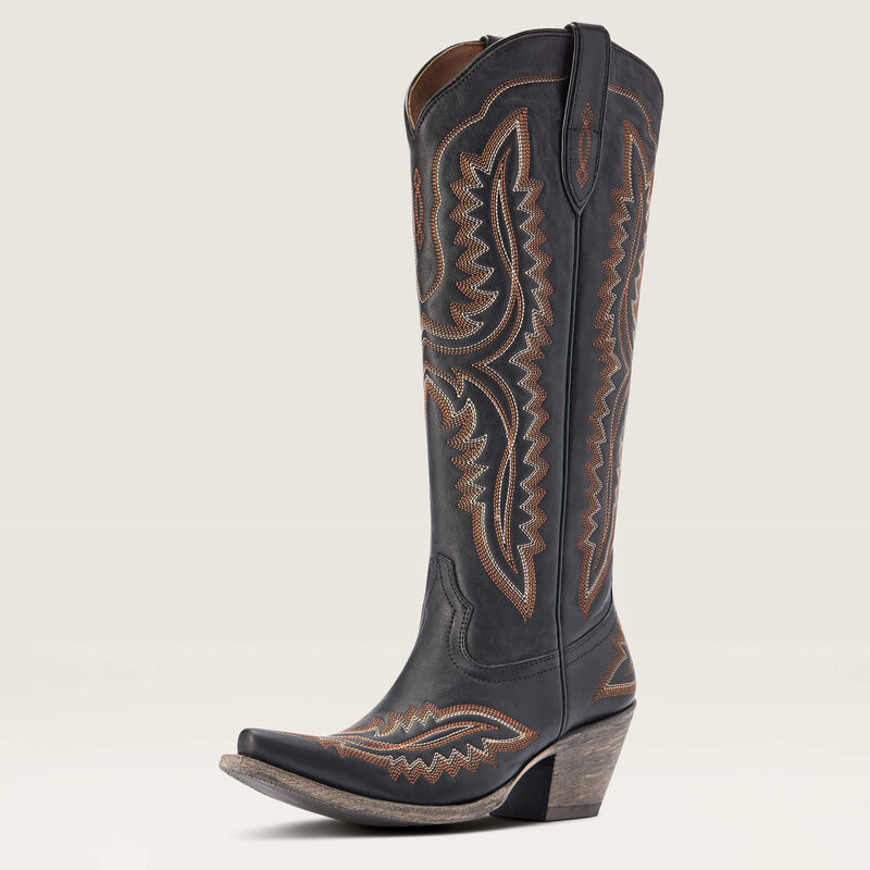 Ariat Women's Casanova X Toe Western Boot, Brooklyn Black