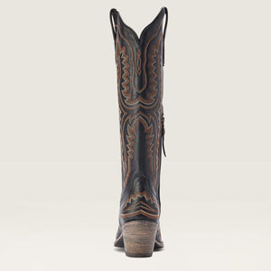 Ariat Women's Casanova X Toe Western Boot, Brooklyn Black