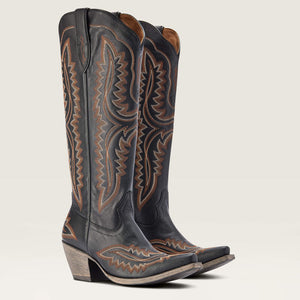 Ariat Women's Casanova X Toe Western Boot, Brooklyn Black