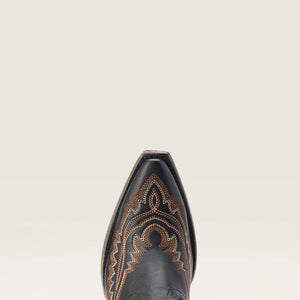 Ariat Women's Casanova X Toe Western Boot, Brooklyn Black