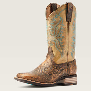 Ariat Women's Olena Western Boot, Bronze Age