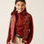 Ariat Youth Bella Reversible Insulated Vest, Dala Horse|Fired Brick