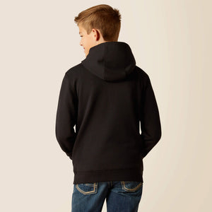 Ariat Youth Mexico Hoodie, Black