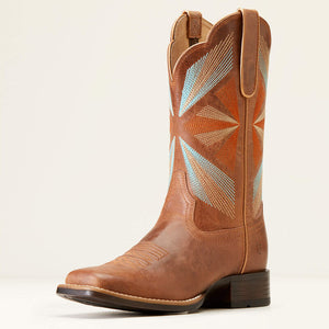 Ariat Women's Oak Grove Western Boot, Maple Glaze