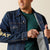 Ariat Men's Denim Team Trucker Jacket, Richford