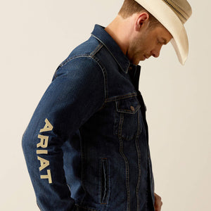 Ariat Men's Denim Team Trucker Jacket, Richford