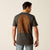 Ariat Men's Ariat Sol Arch T-Shirt, Charcoal Heather