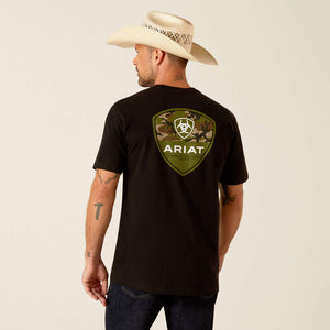 Ariat Men's Ariat Camo Corps T-Shirt, Black