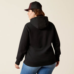 Ariat Women's Steer Stitch Hoodie, Black