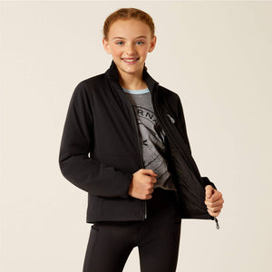 Ariat Youth Rion StretchShell Insulated Jacket, Black