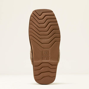 Ariat Women's Jackie Square Toe Slipper, Chocolate