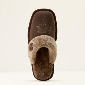 Ariat Women's Jackie Square Toe Slipper, Chocolate