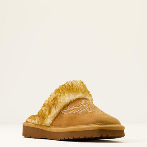 Ariat Women's Jackie Cowgirl Square Toe Slipper, Tan