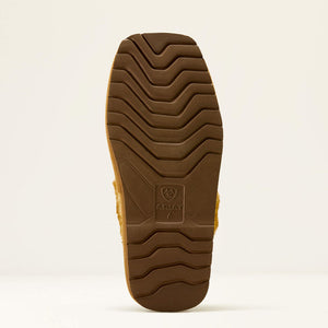 Ariat Women's Jackie Cowgirl Square Toe Slipper, Tan