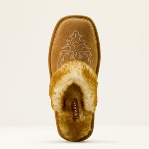 Ariat Women's Jackie Cowgirl Square Toe Slipper, Tan