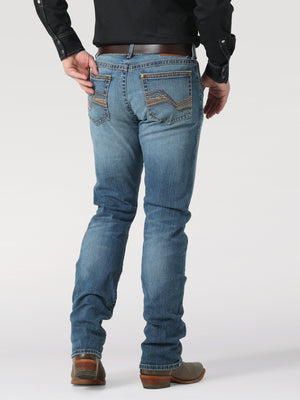 Rock 47 By Wrangler Men's Slim Fit Straight Leg Jean, Ash Medium Wash