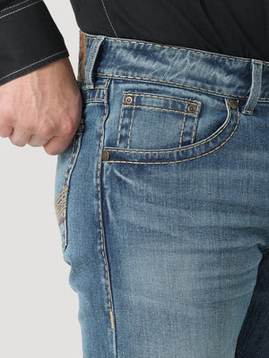 Rock 47 By Wrangler Men's Slim Fit Straight Leg Jean, Ash Medium Wash