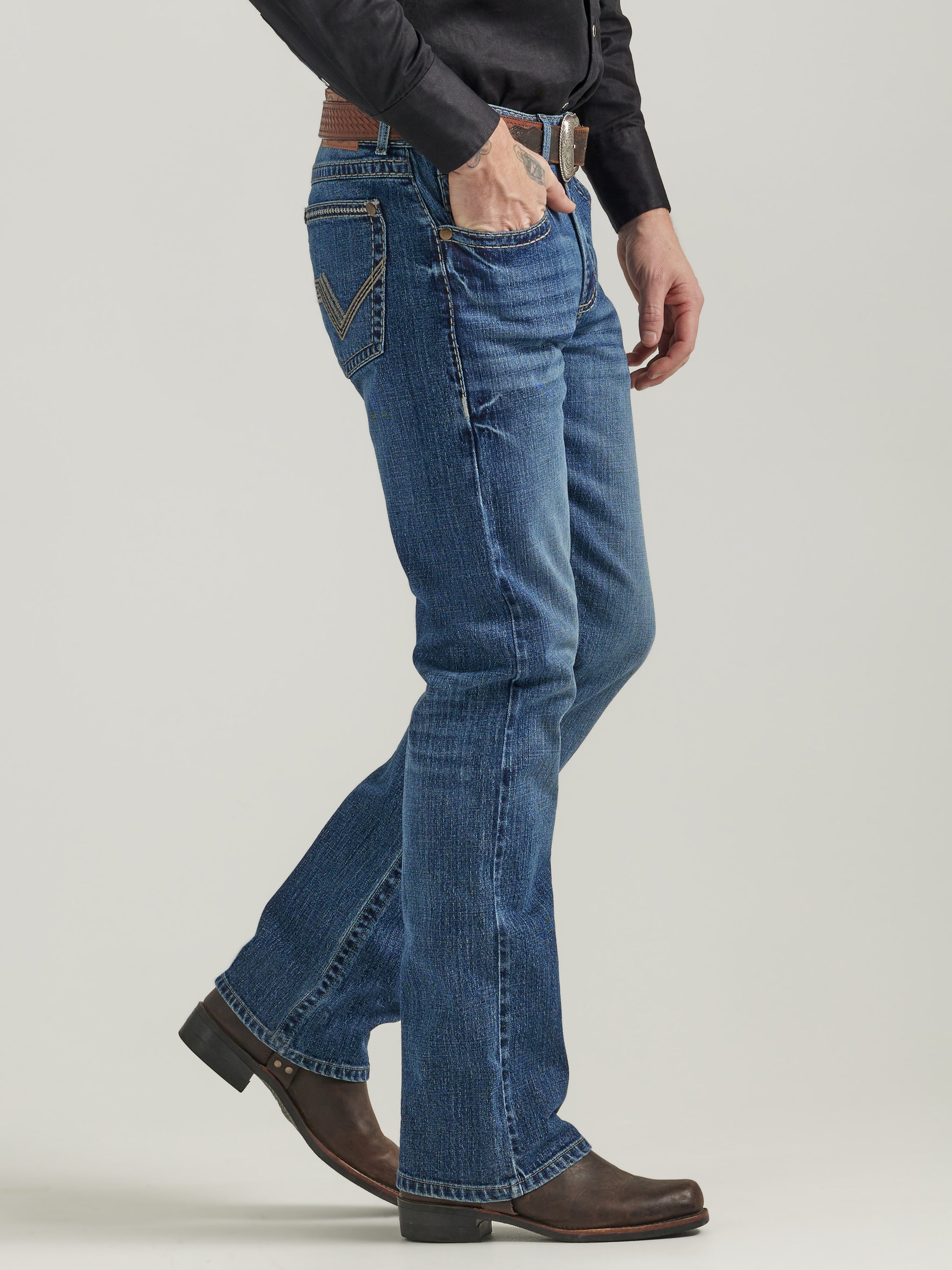 Rock 47 By Wrangler Men's Slim Fit Bootcut Jean, Marina Del Ray - Mora's  Jeans