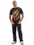 Wrangler® x Hot Wheels™ Men's Flaming Bronco T-Shirt in Black Beauty