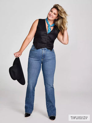 Wrangler® Women's Bespoke High-Rise Bootcut Jean, Ada