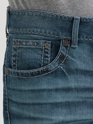 Rock 47 By Wrangler Men's Slim Fit Bootcut Jean, Lander Dark Wash