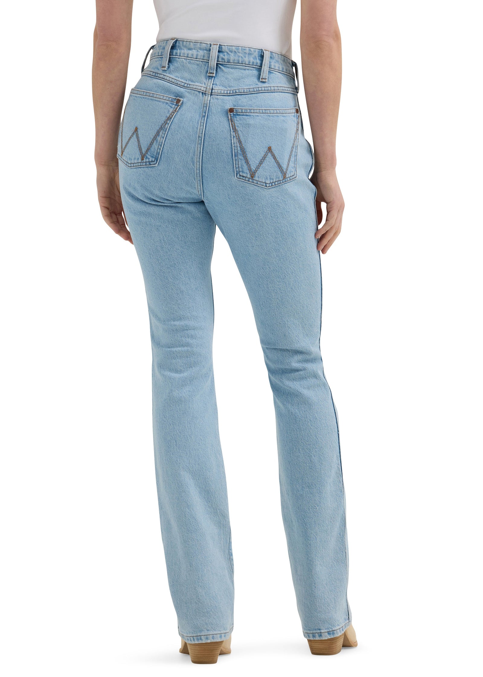 Wrangler Women's Retro Bailey High Rise Bootcut Denim Jeans, Lila