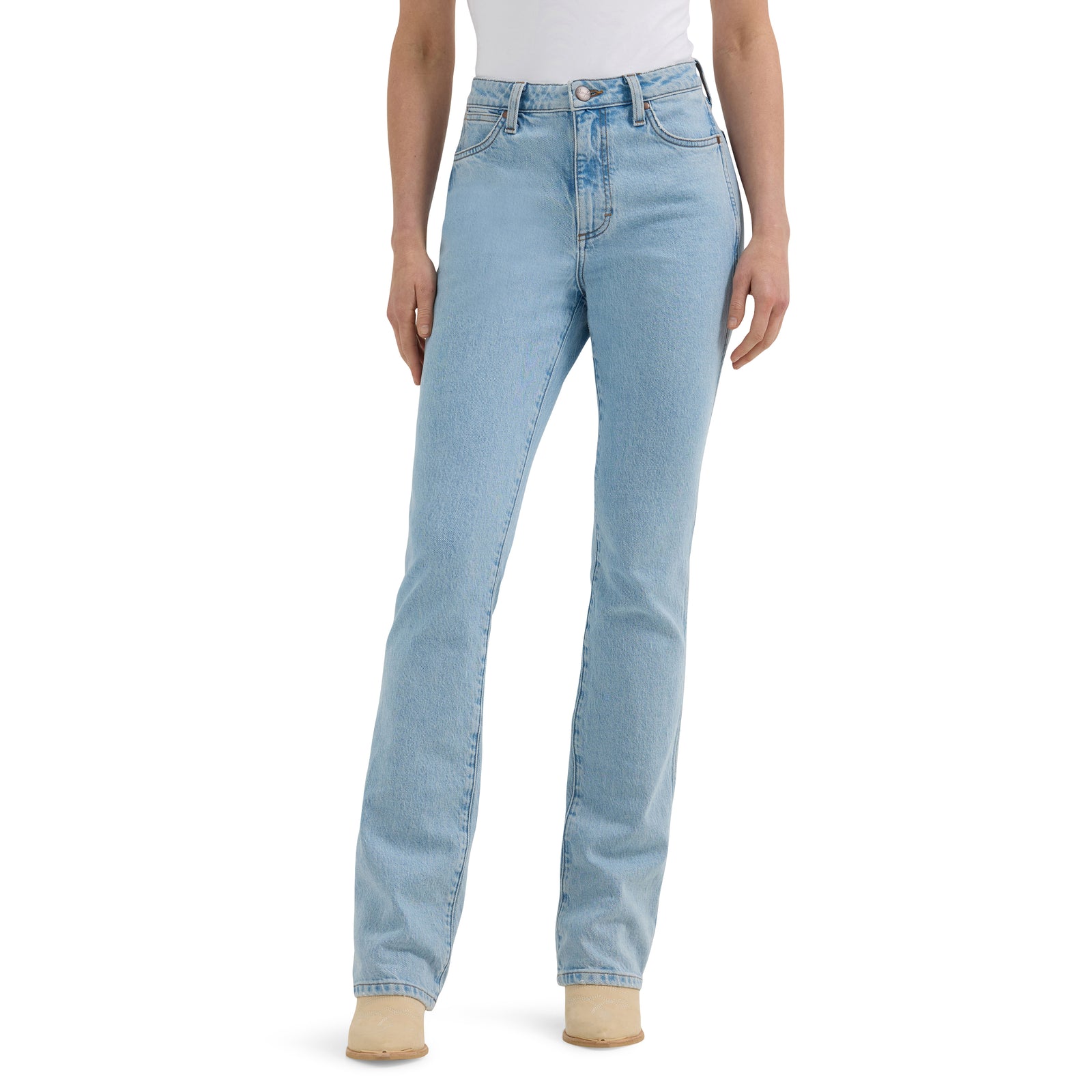 Wrangler Women's Retro Bailey High Rise Bootcut Denim Jeans, Lila