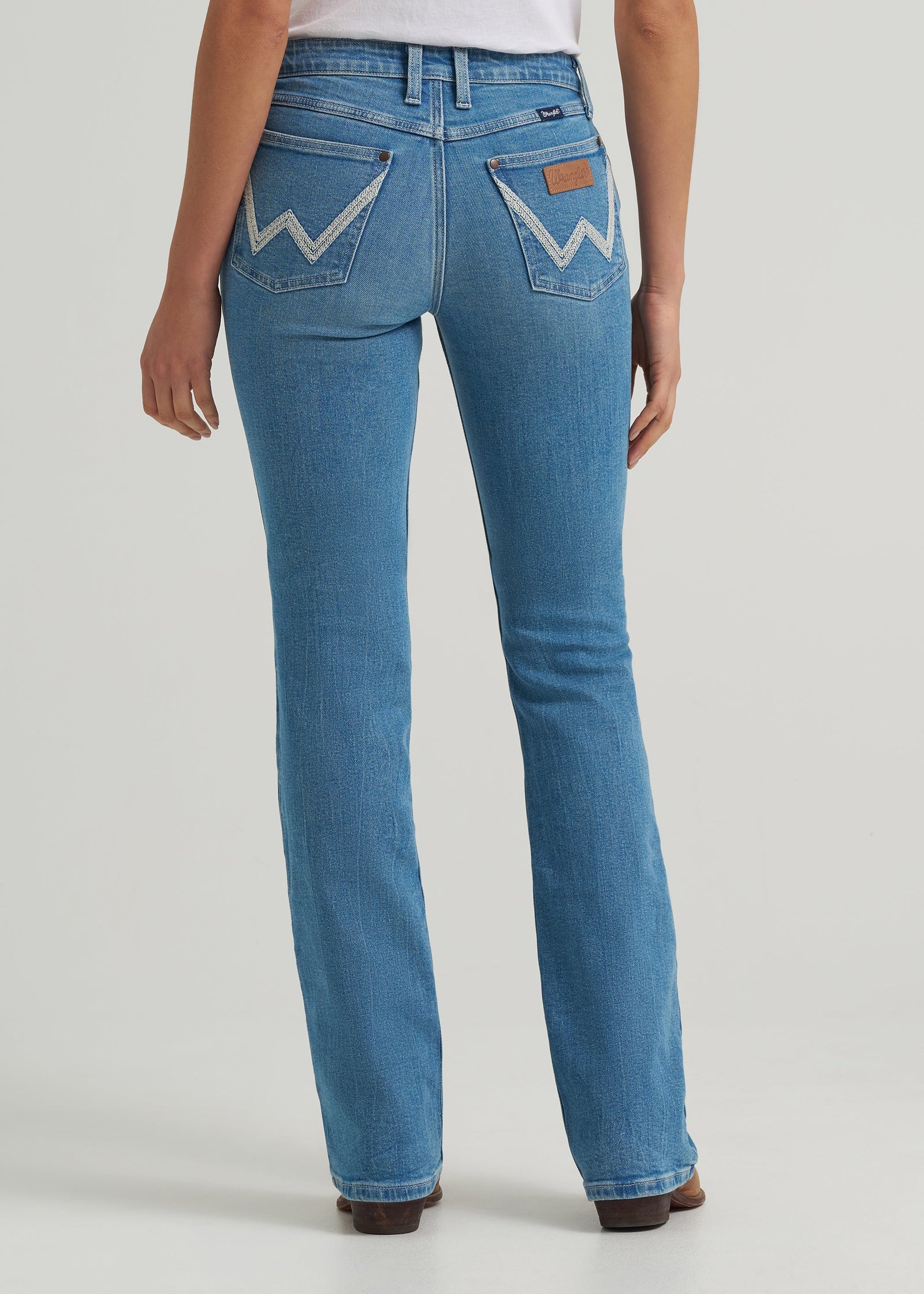 Wrangler® Women's Mae Mid Rise Bootcut Jean, Iliana