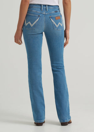 Wrangler® Women's Mae Mid Rise Bootcut Jean, Iliana