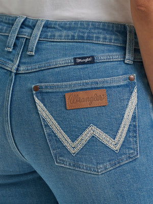 Wrangler® Women's Mae Mid Rise Bootcut Jean, Iliana