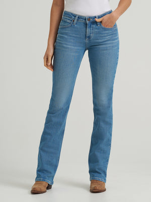 Wrangler® Women's Mae Mid Rise Bootcut Jean, Iliana
