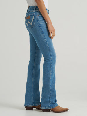 Wrangler® Women's Mae Mid Rise Bootcut Jean, Iliana