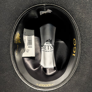 Stetson Men's 6X 160 Anniversary Classic Rancher Cowboy Hat, Black