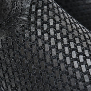 Cuadra Men's Bovine Leather Narrow Square Toe Zipper Boot, Black