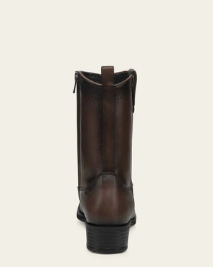 Cuadra Men's Stingray Narrow Square Toe Zipper Boot, Brown