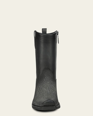 Cuadra Men's Bison Leather Narrow Square Toe Boot, Grey
