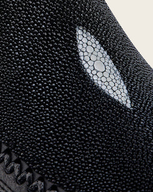 Cuadra Men's Stingray Narrow Square Toe Boot, Black