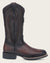 Cuadra Men’s Bison Western Rodeo Boot, Dark Brown
