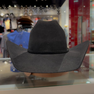 American Hat Company 100X Self Band Cowboy Hat, Black