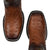 Cuadra Men's Ostrich Square Toe Boot, Brown