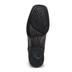 Cuadra Men's Deer Leather Square Toe Boot, Honey