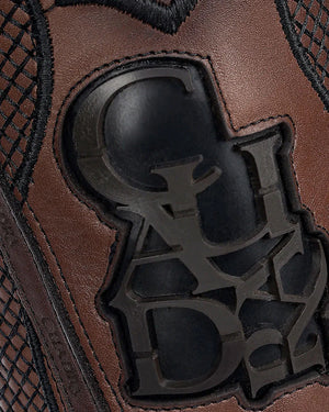 Cuadra Men’s Ostrich Belly Western Rodeo Boot, Brown