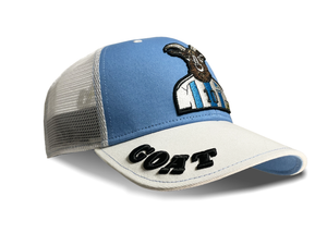 Corne Collection Goat Argentina Cap, Sky Blue