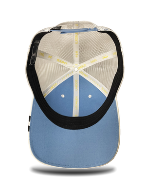 Corne Collection Goat Argentina Cap, Sky Blue