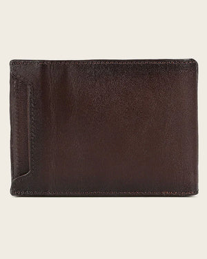 Cuadra Men's Leather Wallet, Gray